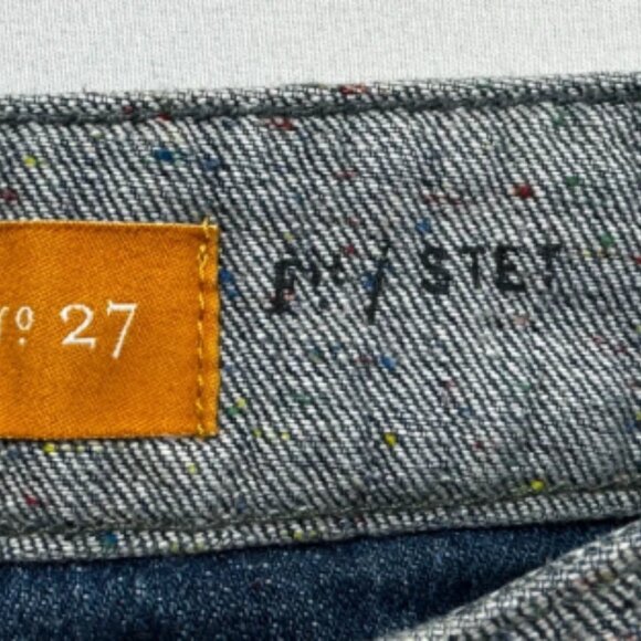 Pilcro & The Letterpress Women's Stet Fit Skinny Blue Speckle Jeans - Picture 4 of 5